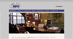 Desktop Screenshot of pampo.eu
