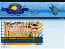 Tablet Screenshot of pampo.com.br